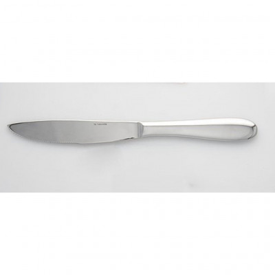 La Tavola CHARME Steak Knife, solid handle, serrated blade polished stainless steel