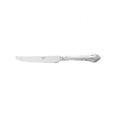 La Tavola CARMEN Dessert knife, solid handle, serrated blade polished stainless steel