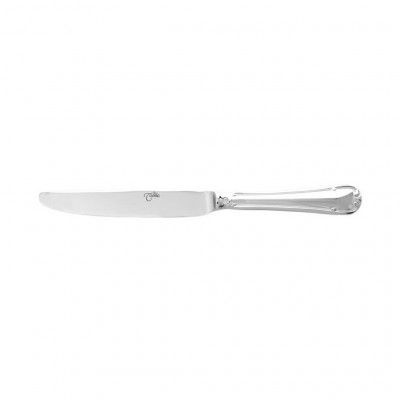La Tavola LUCIA Table knife, solid handle, serrated blade polished stainless steel