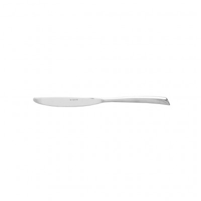 La Tavola YUKI Dessert knife, solid handle, serrated blade polished stainless steel
