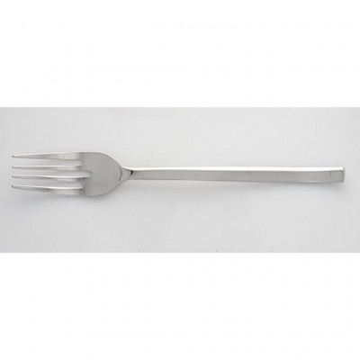 La Tavola CURVA Serving Fork polished stainless steel