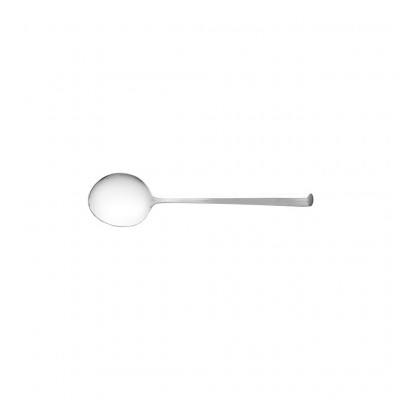 La Tavola YUKI Bouillon/soup spoon matt stainless steel