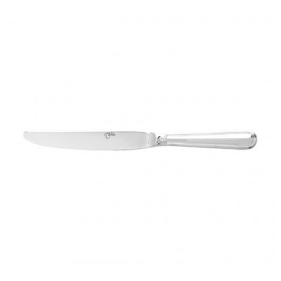 La Tavola NORMA Table knife, solid handle, serrated blade polished stainless steel