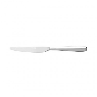 La Tavola CHILL OUT Table knife, solid handle, serrated blade polished stainless steel