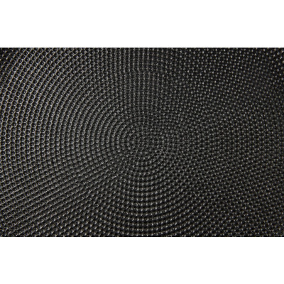 Non-stick honeycomb cast iron frypan 24 cm - black