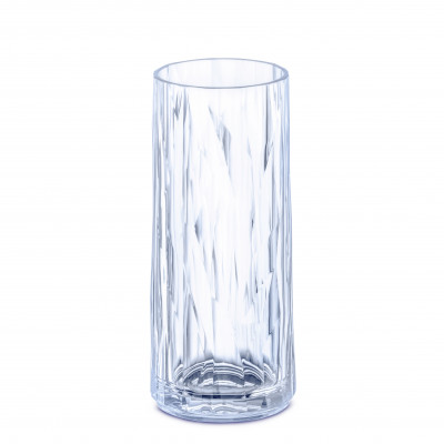 Koziol Superglas 250ml CLUB No. 3 transparent aquamarine