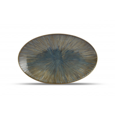 F2D Serving dish 40x25,5cm forest Halo
