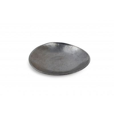 CHIC Deep plate 28,5XH6cm charcoal Cala
