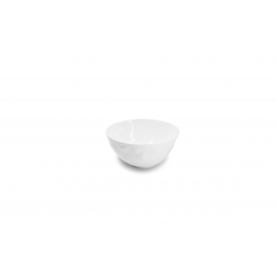 CHIC Bowl 12xH6cm white Facet