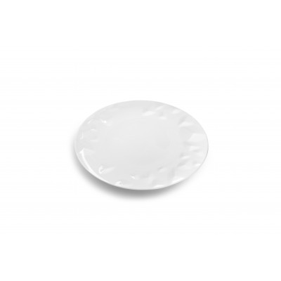 CHIC Plate 21cm white Facet