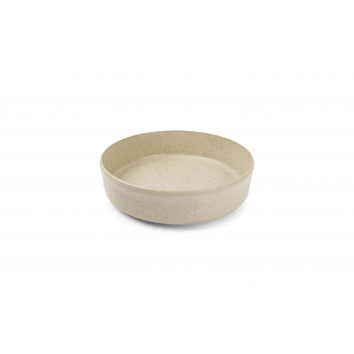 Bonbistro Deep plate 19xH5cm beige Pila