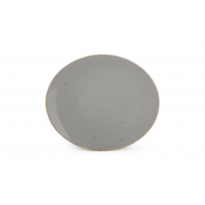 Bonbistro Plate 30,5x26cm grey Collect