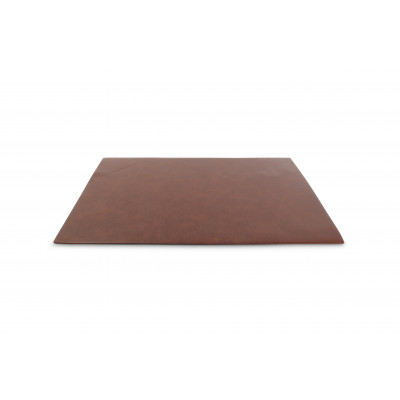 Bonbistro Placemat 43x30cm leather look dark brown Layer