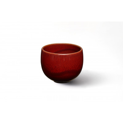 Montgolfier Boreal Rouge Asian tea bowl 20cl