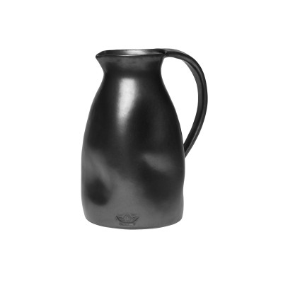 Dutchdeluxes Dented Jug CERAMIC Black Matt