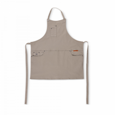 Dutchdeluxes Five pockets apron - slim fit ORGANIC COTTON Grey Green