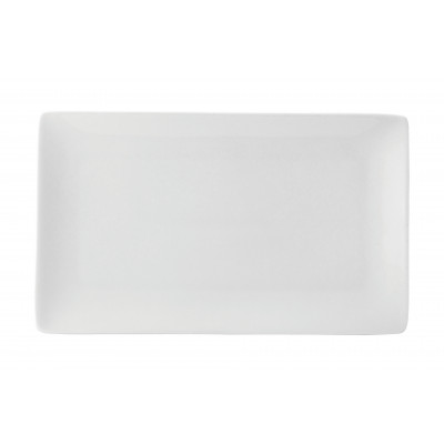 Utopia Pure White Rectangular Plate 11x 6.25" (28 x 16cm)