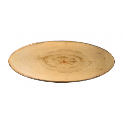 Utopia Elm Footed Oval Platter 25.5.5 x 10" (65 x 25.5cm)
