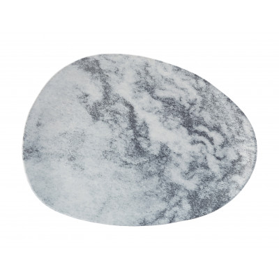 Utopia Pebble Platter 16 x 11.75" (41 x 30cm) - Grey