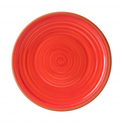 Utopia Calypso Red Plate 14" (35cm)