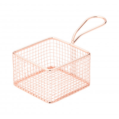 Utopia Copper Square Service Basket 3.75" (9.5cm)