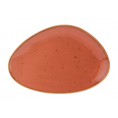 Utopia Earth Cinnamon Oblong Plate 14" (35.5cm)