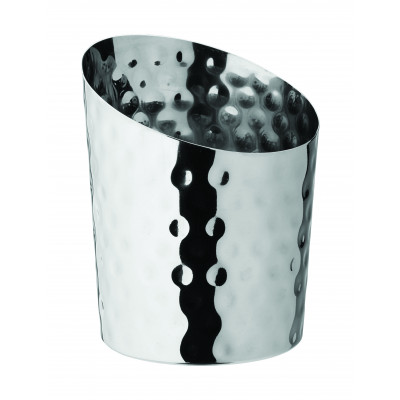 Utopia Angled Conical Hammered Cup 3.75" (9.5cm) 15.5oz