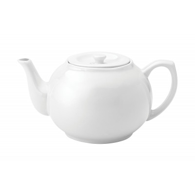 Utopia Pure White Teapot 42oz (120cl)