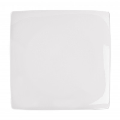 Utopia Pure White Square Plate 10.75" (27.5cm)