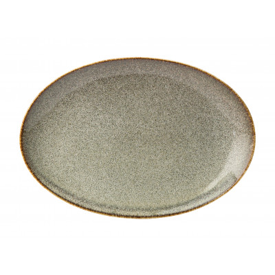 Utopia Lichen Oval Plate 11.75" (30cm)