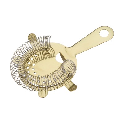 Utopia Gold Cocktail Strainer 4 Prong