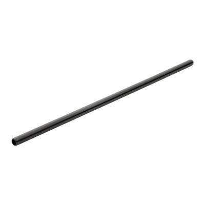 Utopia Stainless Steel Matt Black Straw 8.5" (21.5cm)