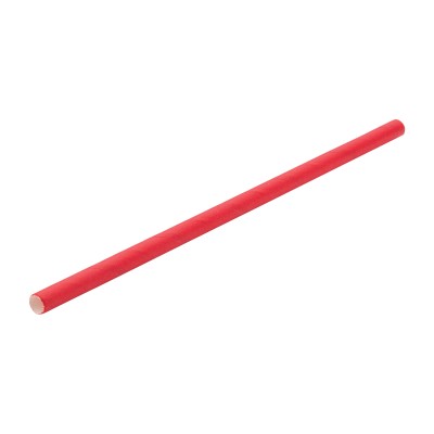 Utopia Paper Solid Red Cocktail Straw 5.5"(14cm) 5mm Bore