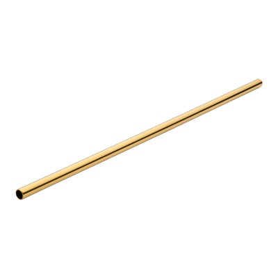 Utopia Stainless Steel Gold Straw 8.5" (21.5cm)