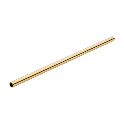 Utopia Stainless Steel Gold Cocktail Straw 5.5" (14cm)