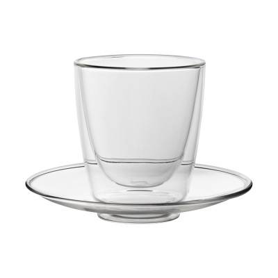 Utopia Double - Walled Cappuccino Cup and Saucer 7.75oz