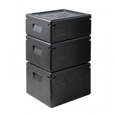 Thermo Future Box GN 1/2 ECO, schwarz/black 390 x 330 x 280