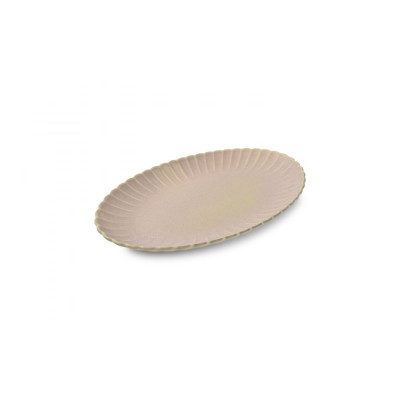 F2D Serving dish 41x26cm pink faded Dune