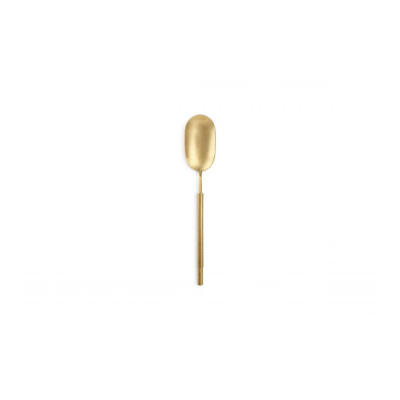 F2D Table spoon matte gold Helix - set/7