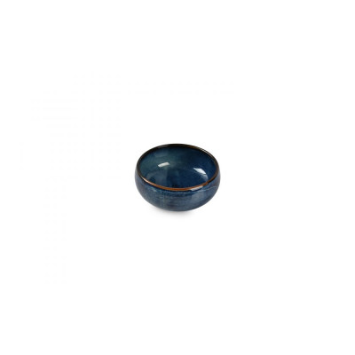F2D Bowl 14xH6,5cm spherical blue Nova