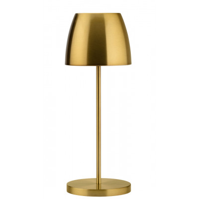 Utopia Montserrat LED Cordless Lamp 30cm - Brushed Gold