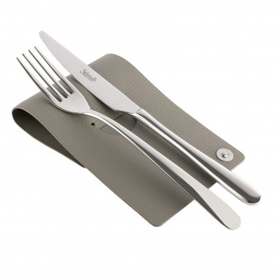 CUTLERY REST CHEF DOVE GREY-4 pcs. pack