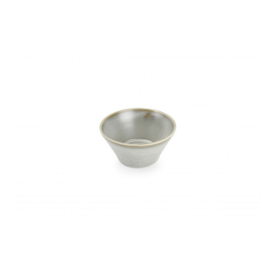 F2D Bowl 13xH6,5cm conical green Line