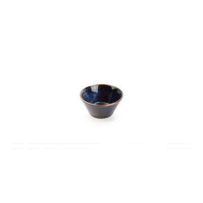 F2D Bowl 10xH5cm conical blue Line