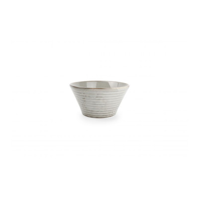 F2D Bowl 13xH6,5cm conical grey Line