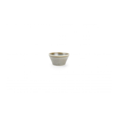 F2D Bowl 8xH4cm conical green Line
