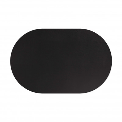 OVAL PLACEMATS 30x47 cm single piece BLACK BULL th. 3,6