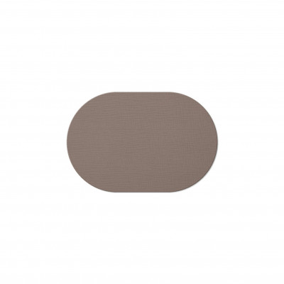 OVAL PLACEMATS 20x30 cm single piece CHEF DOVE GREY