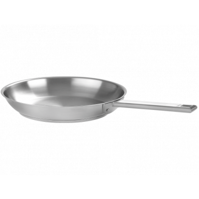 FRY PAN 24 CM STRATE FIXED MAT INSIDE STAINLESS STEEL