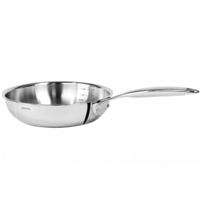 CASTEL PRO MULTIPLY 16 CM FRYPAN FIXED HANDLE